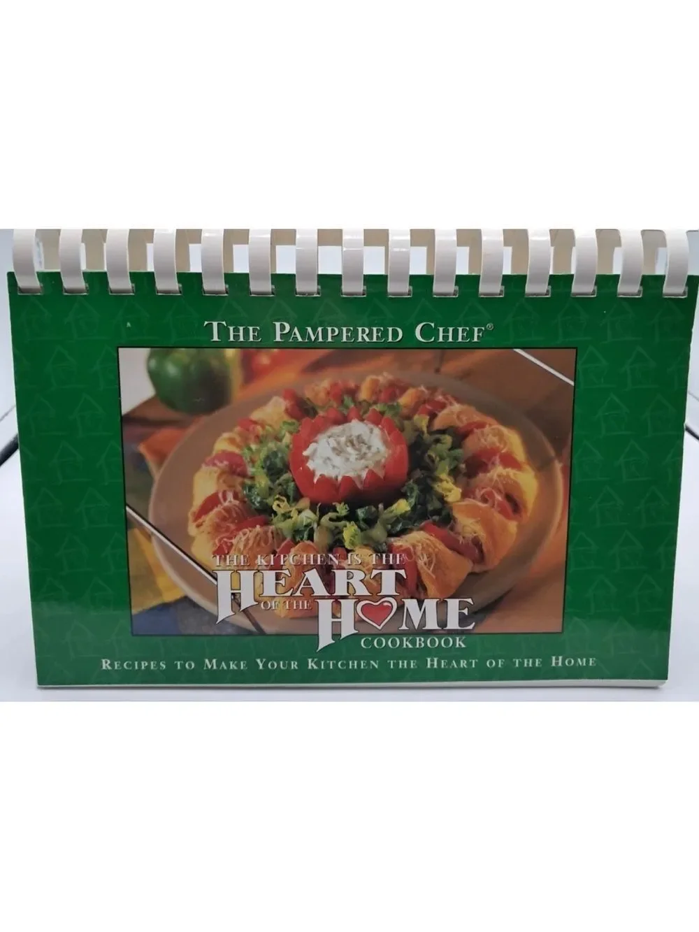 Vintage The Pampered Chef “The Kitchen is the Heart of the Home” Cookbook!